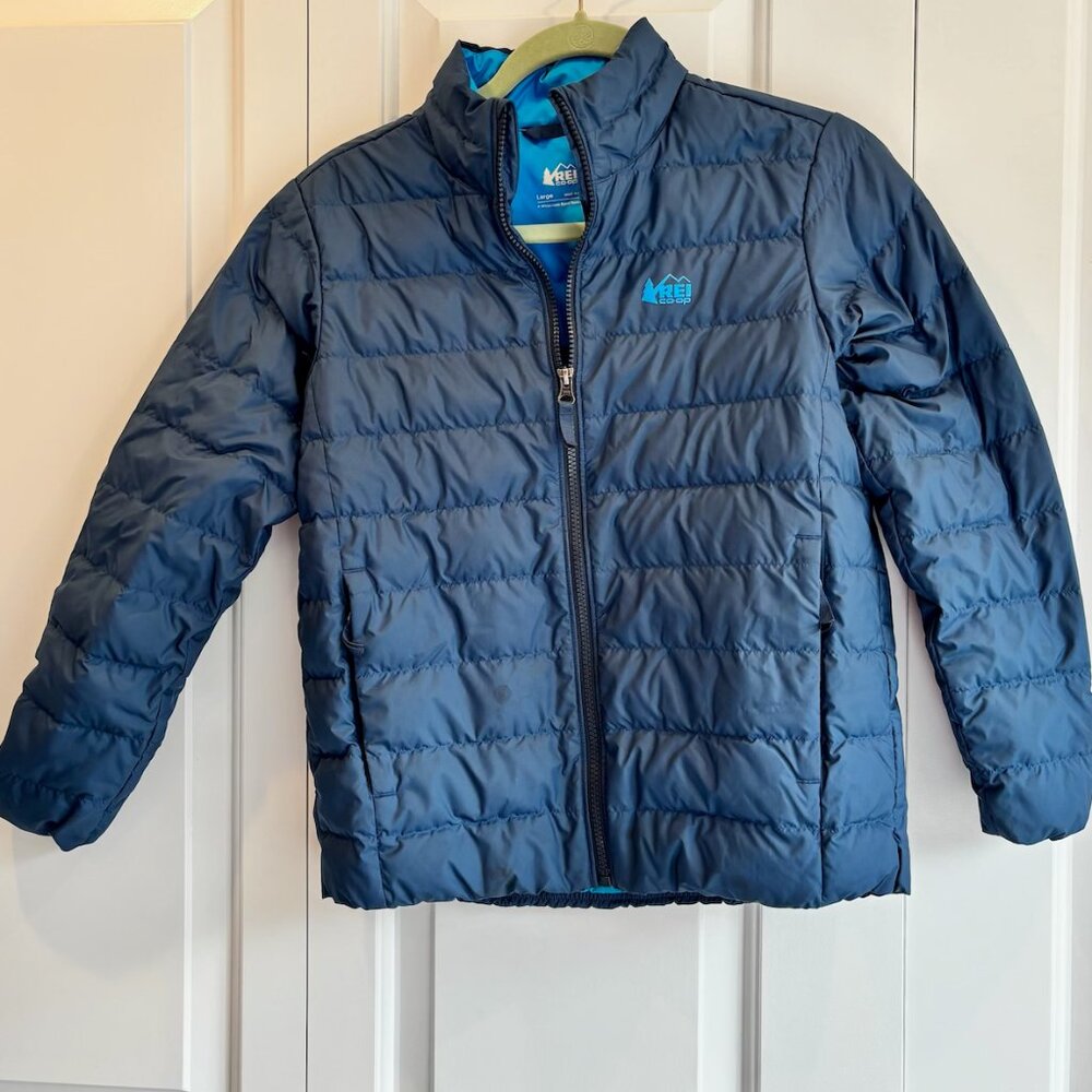REI kids down jacket